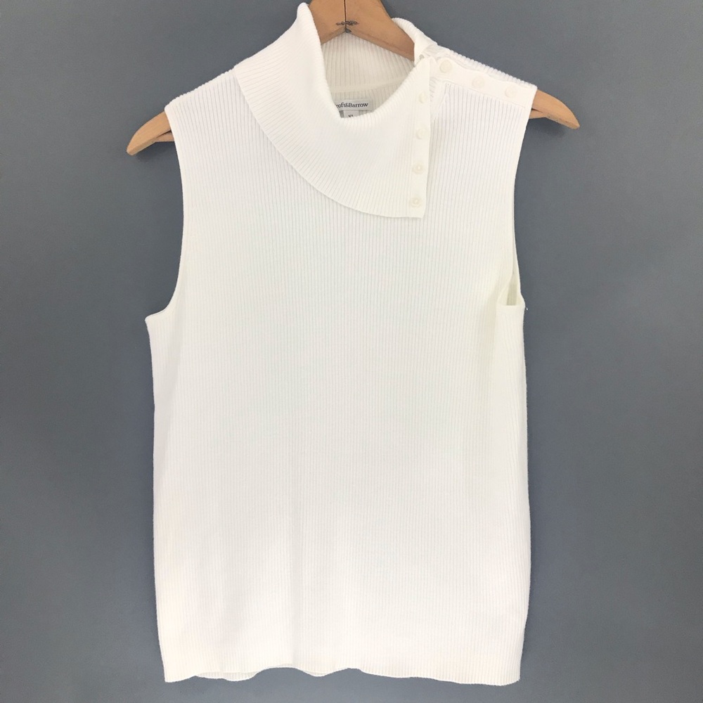 Croft & Barrow Women’s Ribbed Sleeveless Top, XL